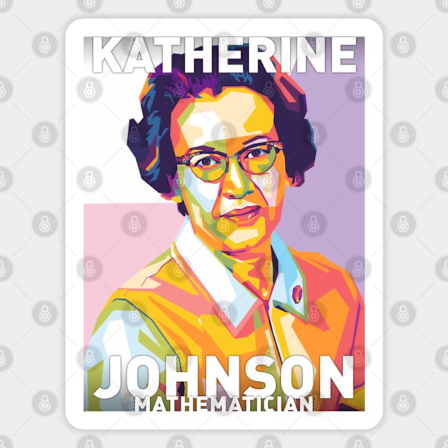 Katherine Johnson Magnet by Shecience